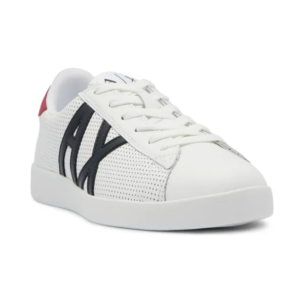 

Кроссовки с добавлением кожи Armani Exchange, белый
