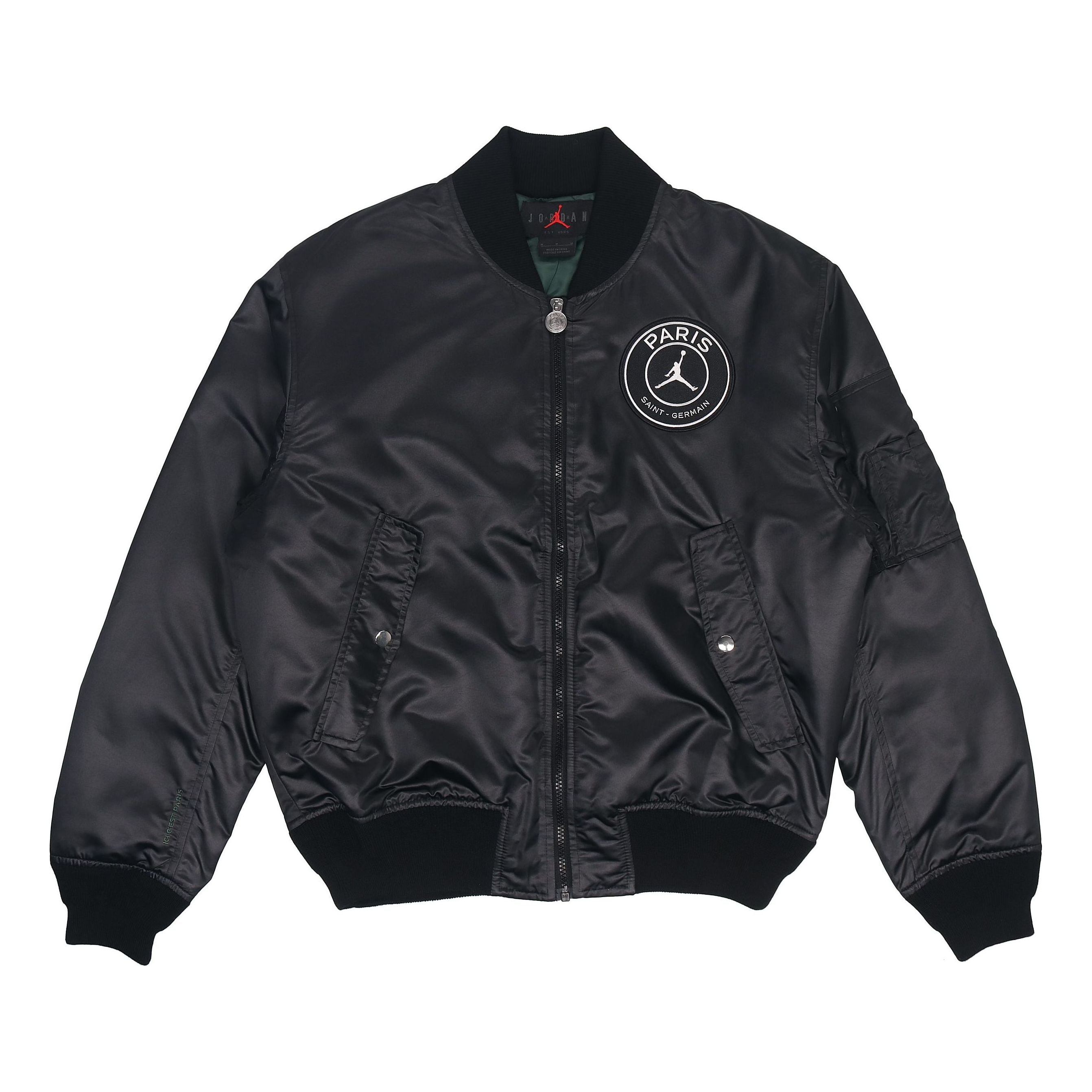 

Мужские кроссовки Air Jordan Paris Saint-Germain MA-1 в стиле кэжуал, спортивные, с алфавитным рисунком, однотонные, с подкладкой, черные, модель