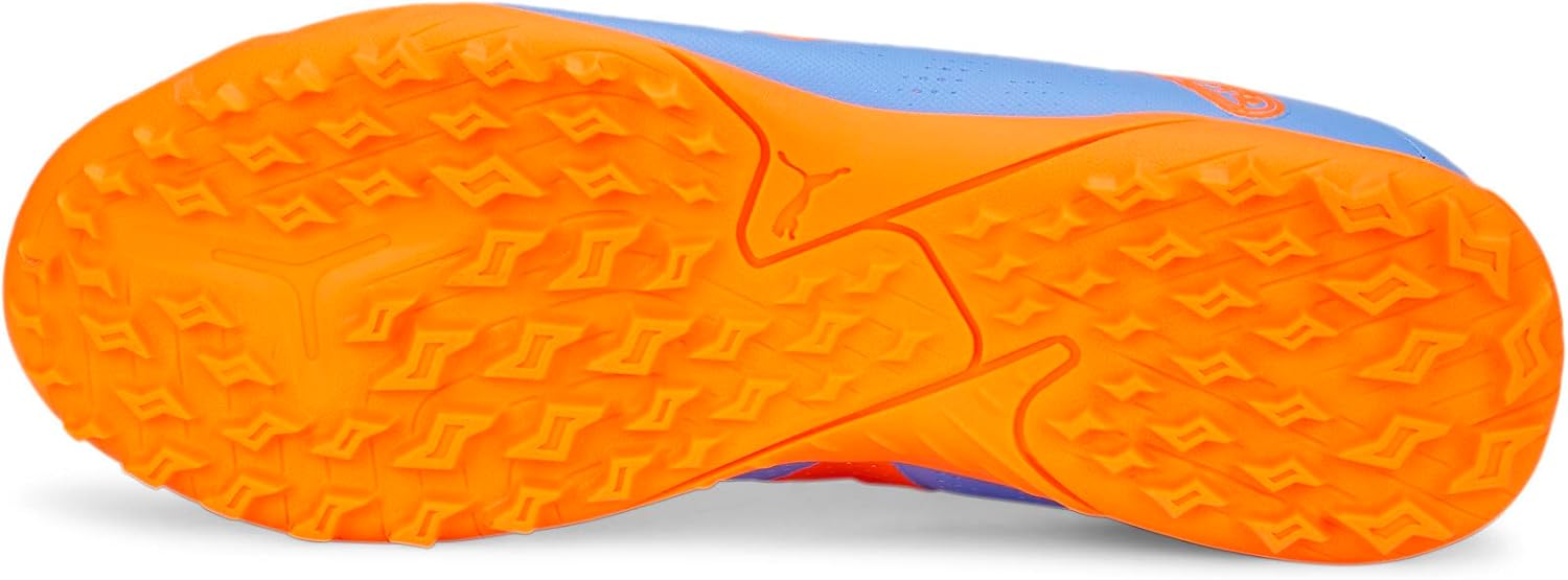Кроссовки Puma Future Play Turf для детей и подростков, белый/синий/оранжевый — фото 3