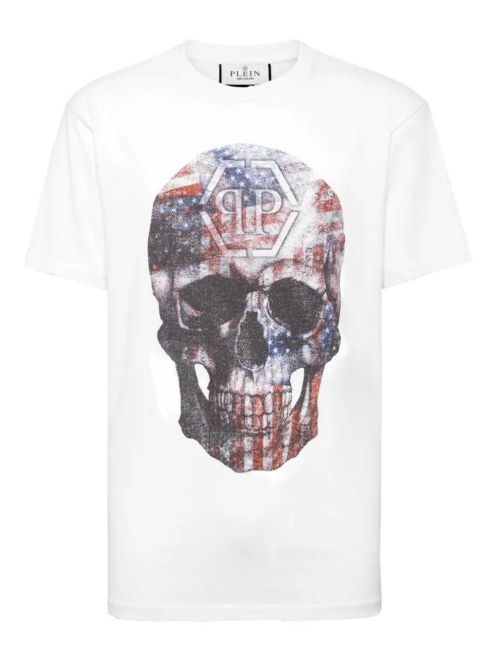 

Футболка Skull America Philipp Plein, белый