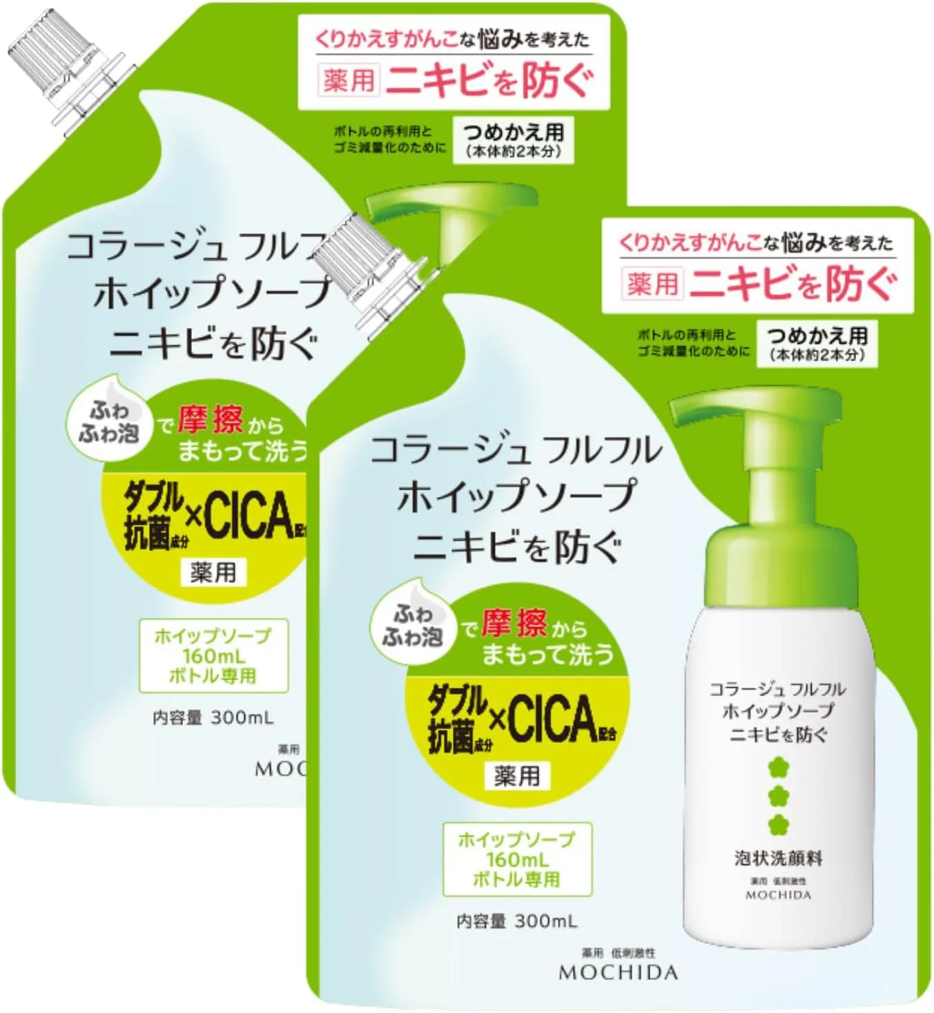 Пенка для умывания — Collage Full Whip Soap Acne Care, 600 г