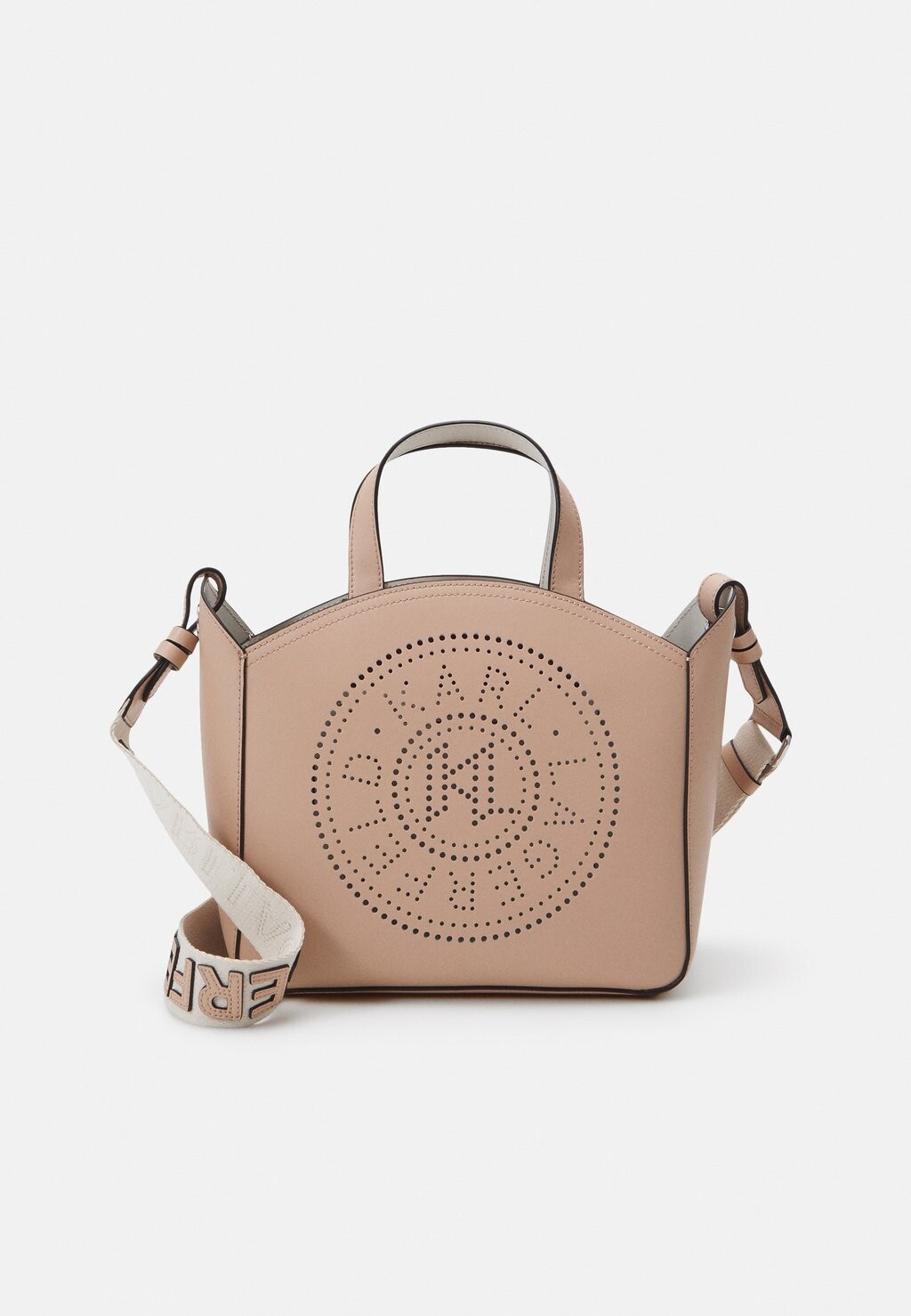 

Большая сумка CIRCLE TOTE PERFORATED KARL LAGERFELD, розовый