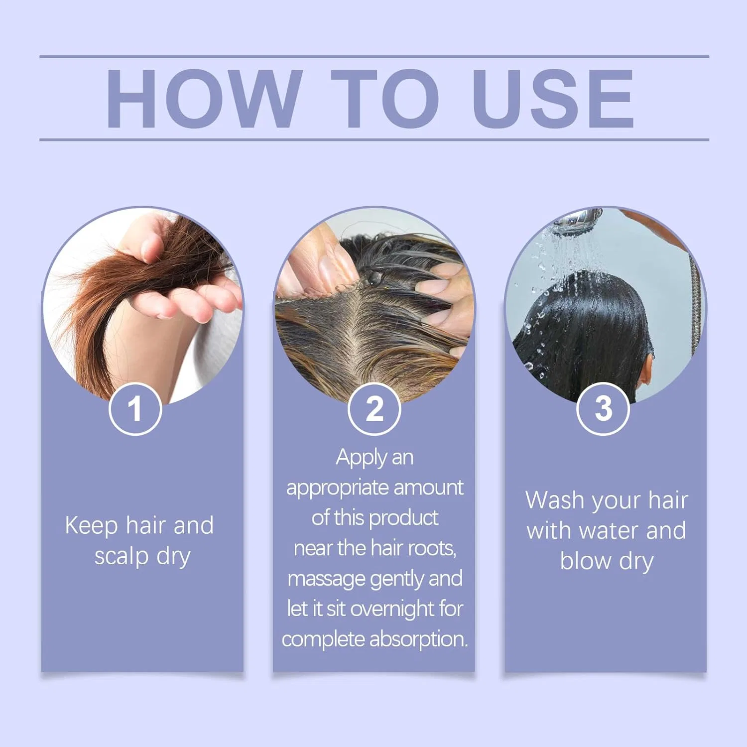 Сыворотка-спрей для волос Anti-Grey Hair Serum, 2 шт. Bploar — фото 3