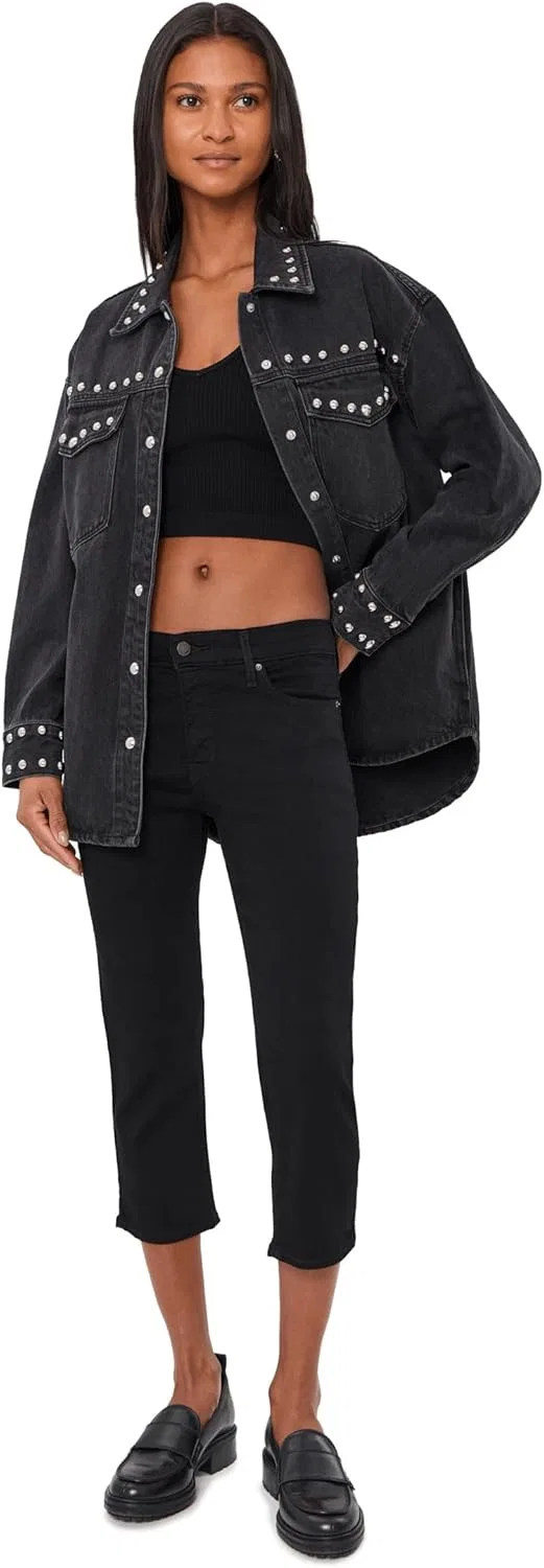 Джинсы капри Levi's, Soft Black — фото 2