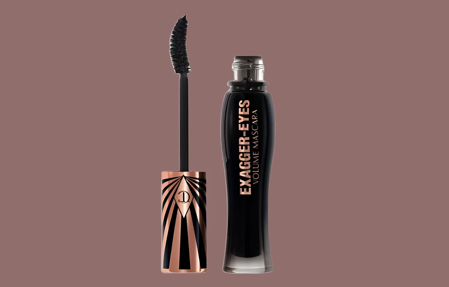 Charlotte Tilbury Тушь для ресниц CT Exaggerated Eyes Plumping, легко растушевывается, 10 мл, #BLACK — фото 2