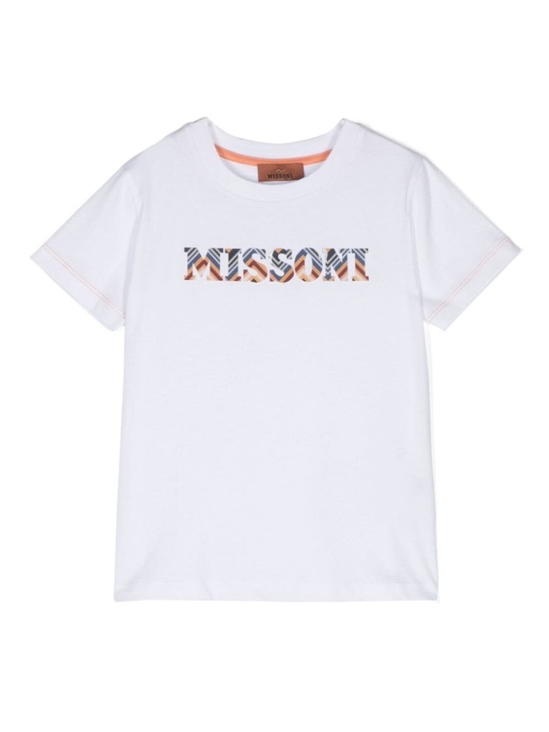 

Missoni Kids футболка с логотипом, белый