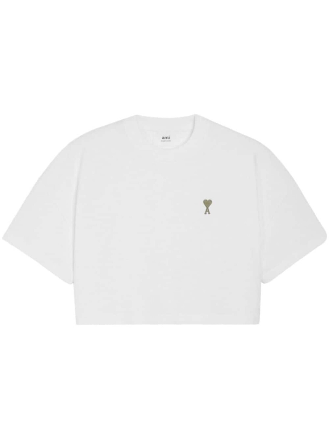 

AMI Paris футболка из хлопка Ami De Coeur, белый