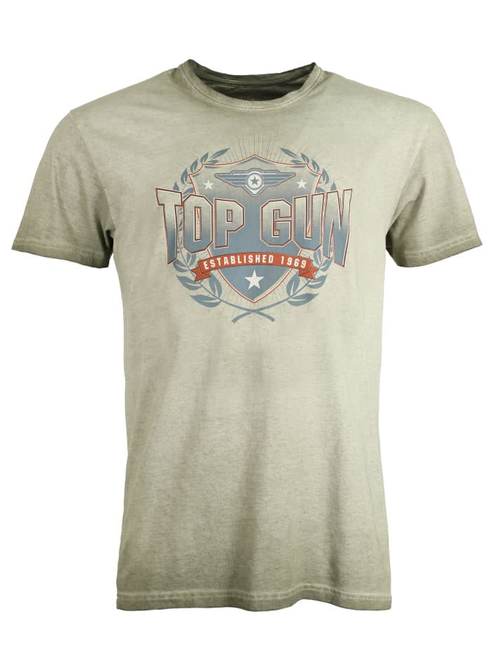 

Футболка TOP GUN, оливковый