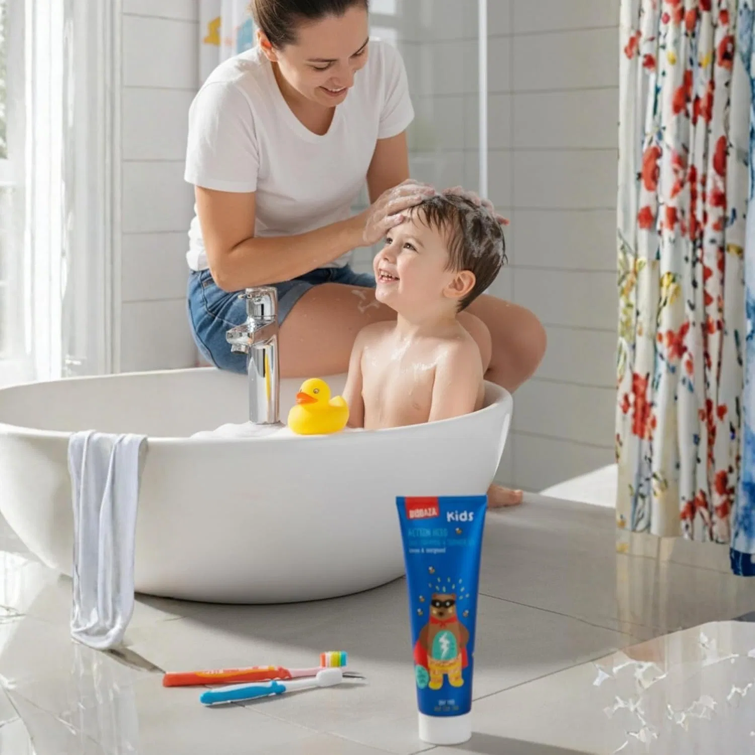 Детский гель для душа и шампунь Biobaza Kids 2-в-1 «Action Hero» 250 мл Biobaza — фото 2