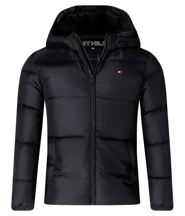 

Пуховик Regular fit Tommy Hilfiger, черный