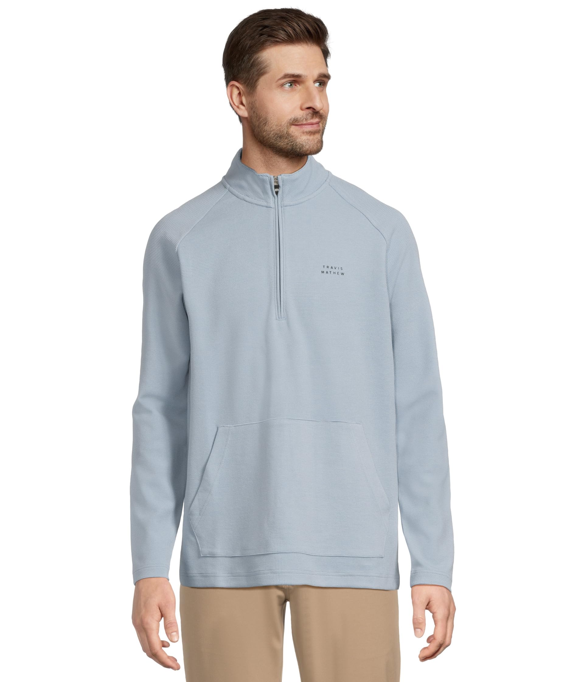 

Куртка TravisMathew Performance Waffle, цвет Dusty Blue