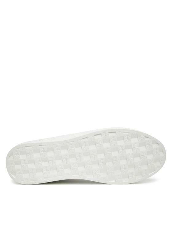 Кроссовки Classic Cupsole Mg Nylon Mix YM0YM01304 Calvin Klein Jeans, белый — фото 4