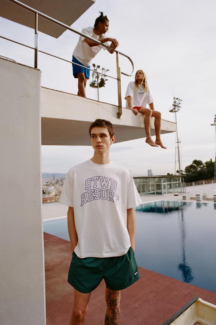 

Плавки Stwd Pull And Bear, зеленый