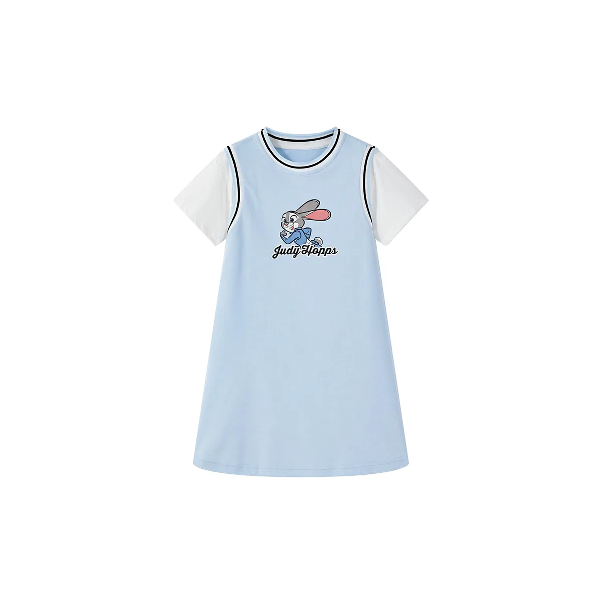 Платье детское Crew Neck Moderate Long Disney, Blue