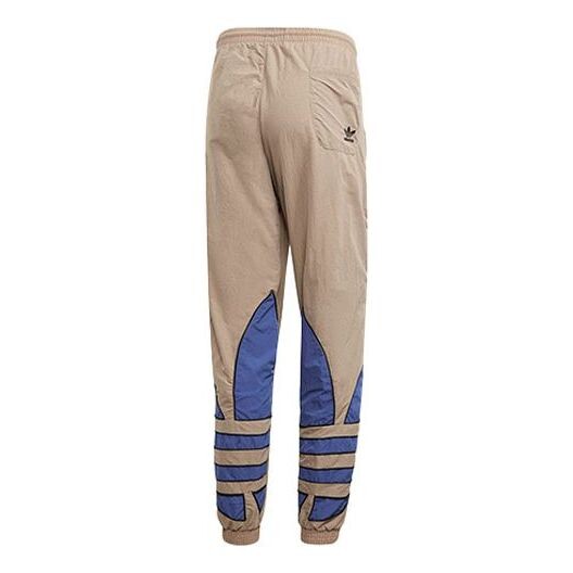 

Брюки big trefoil colorblock woven track pants - brown Adidas, коричневый