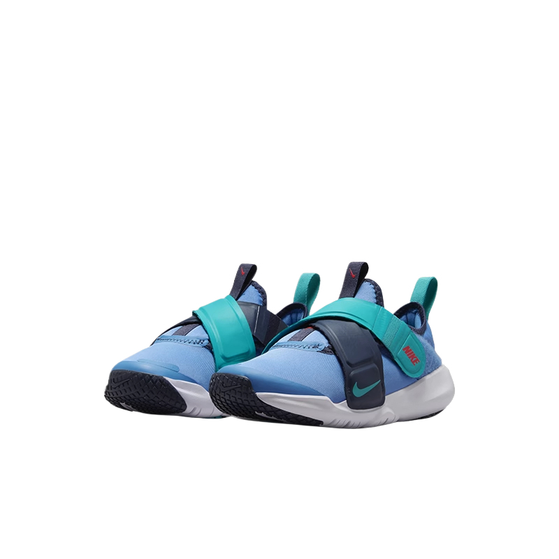 Детские повседневные кроссовки Flex Advance Kids' Nike, синий/зеленый — фото 3