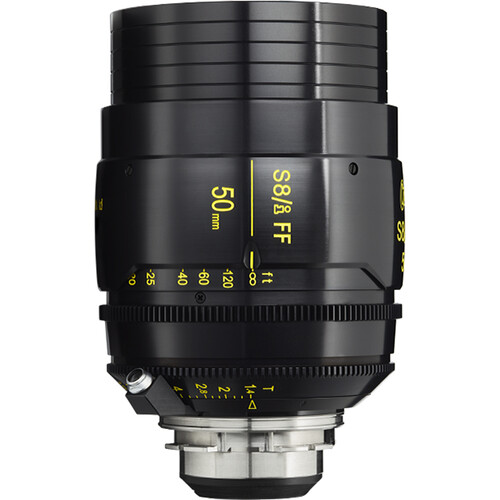 

Полный кадр Cooke S8/i Plus 50 мм T1.4 с фиксированным объективом (ARRI PL, футы/метры)