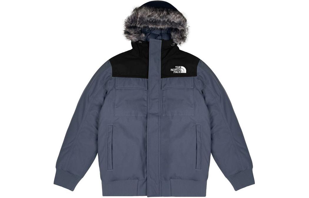 

Пуховик мужской серый Spelling черный The North Face, черный