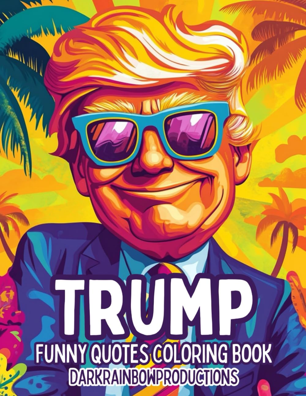 

Trump - Funny Quotes Coloring Book