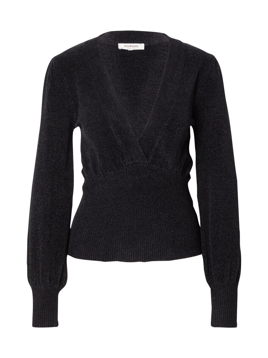 

Тонкий вязаный свитер Morgan Sweater, черный