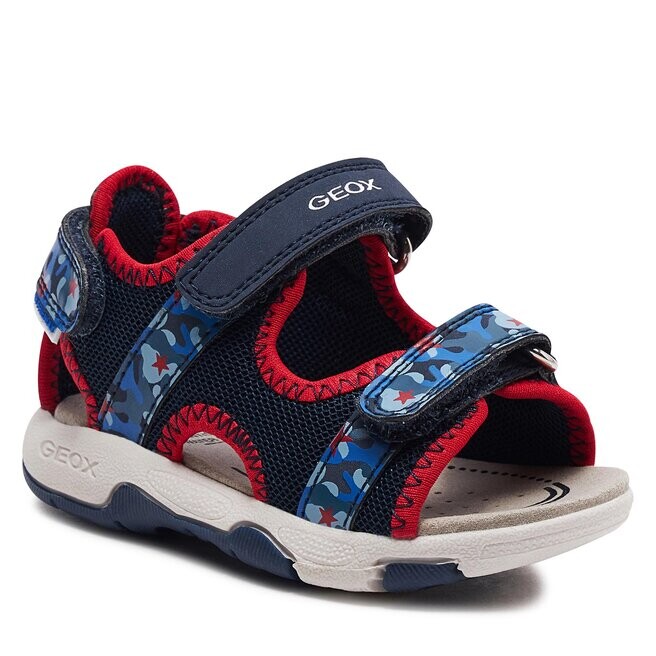 Сандалии Geox B Sandal Multy Boy B450FA 014CE C0735 M Navy/Red, темно-синий — фото 2