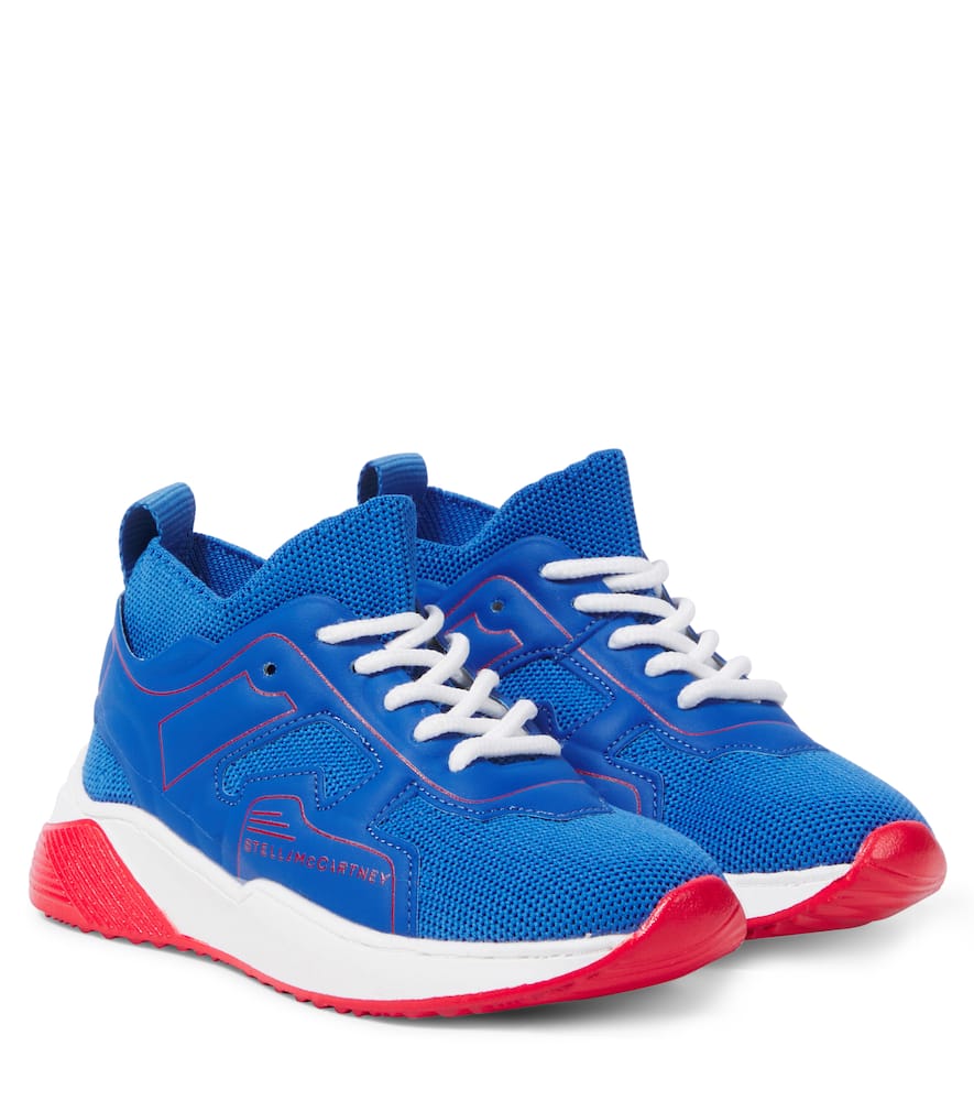 

Сетчатые кроссовки Stella McCartney Kids, Air Force Blue