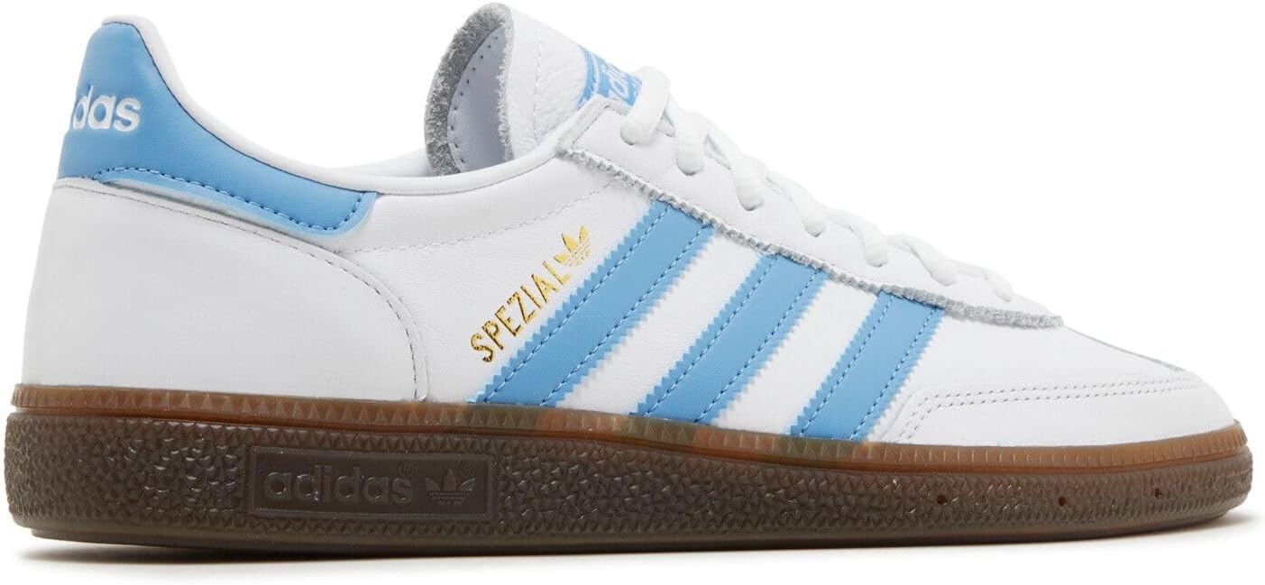 Мужские кроссовки adidas Handball Spezial, белый/голубой/светло-голубой — фото 3