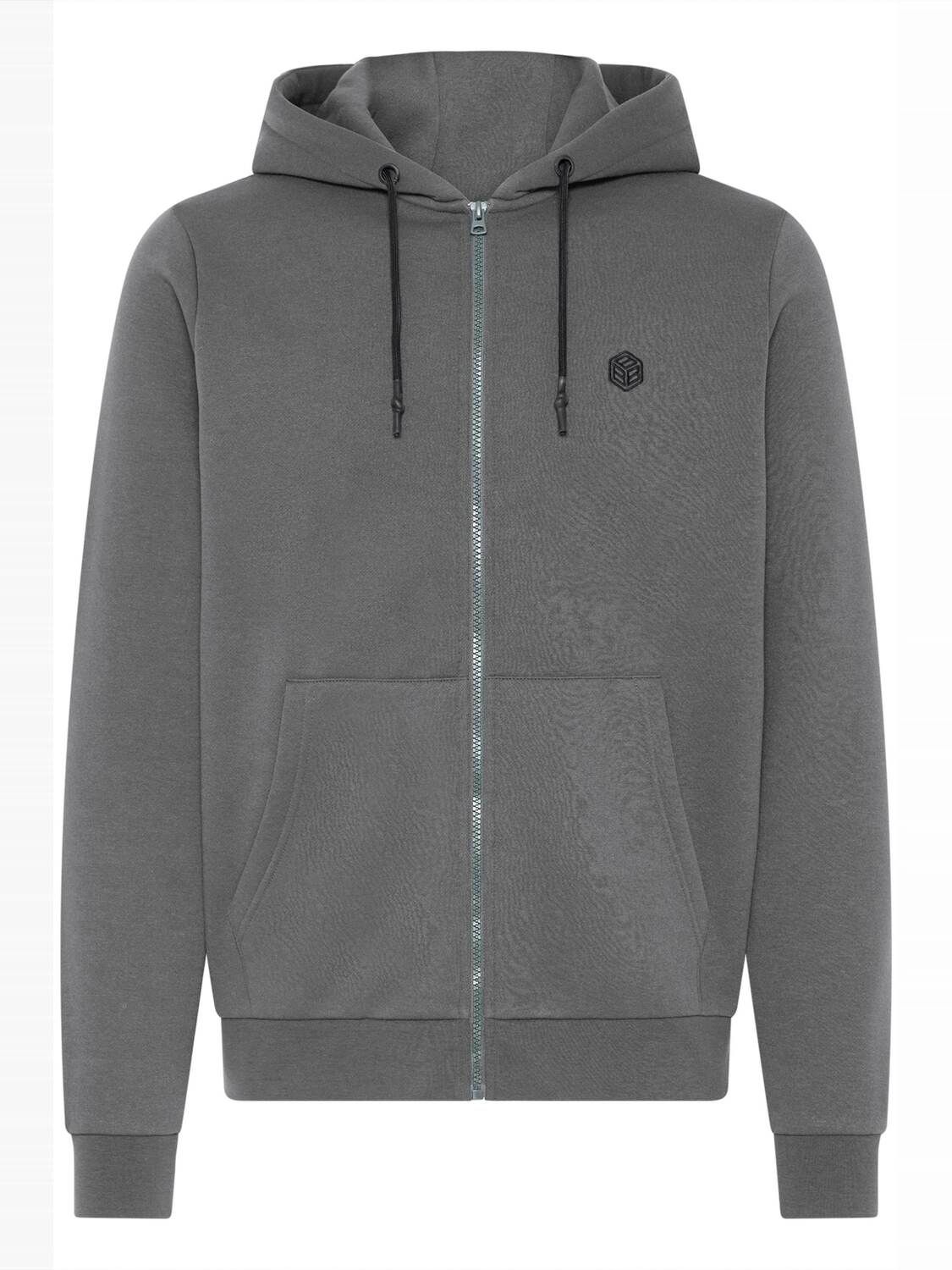 

BLEND Толстовка с молнией 'BHTolle' в темно-сером цвете