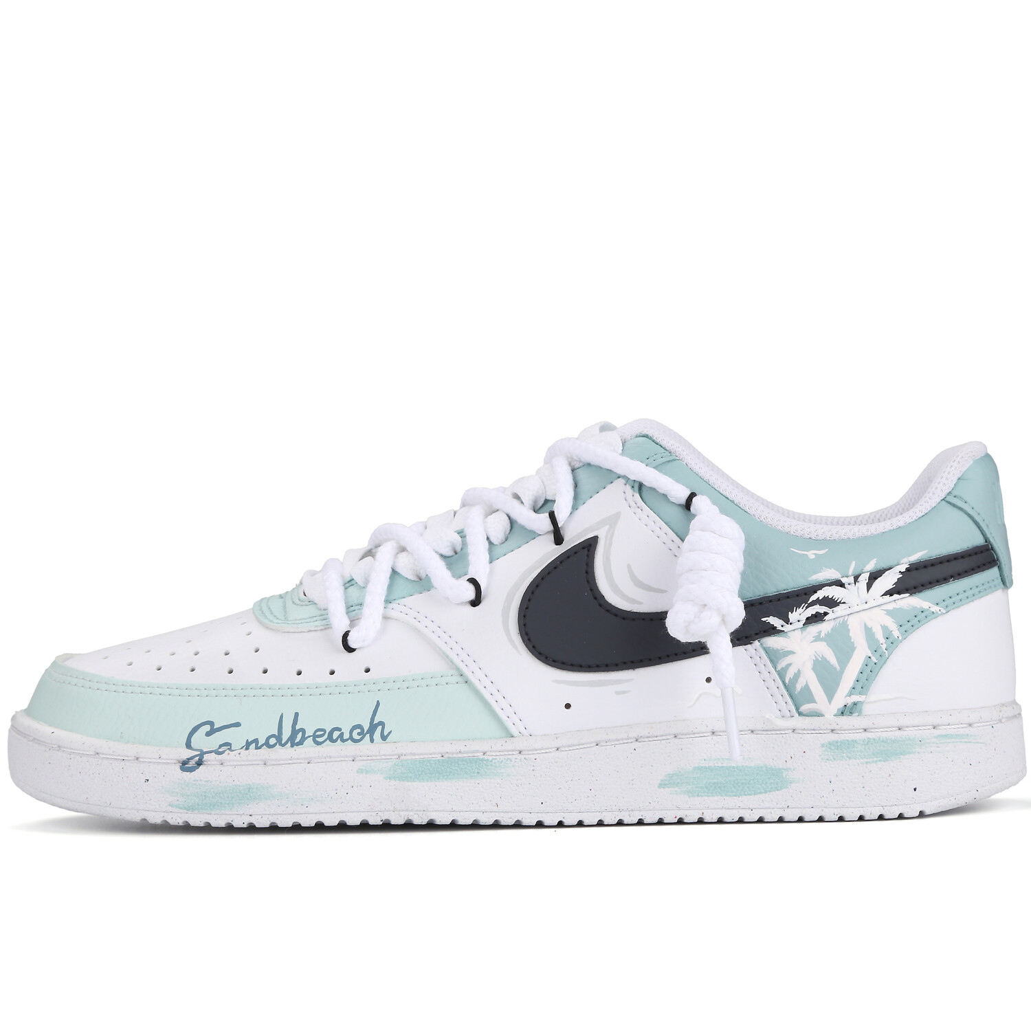 

Кроссовки Nike Court Vision 1 Skateboarding Shoes Men Low-top, зеленый