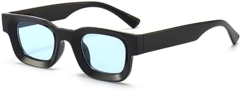 

Модные солнцезащитные очки 2027 года, маленькие квадратные, для женщин, ретро-очки, защита от УФ-излучения UV400, трендовые солнцезащитные очки для женщин и мужчин MTZJH, Mn5306-c3