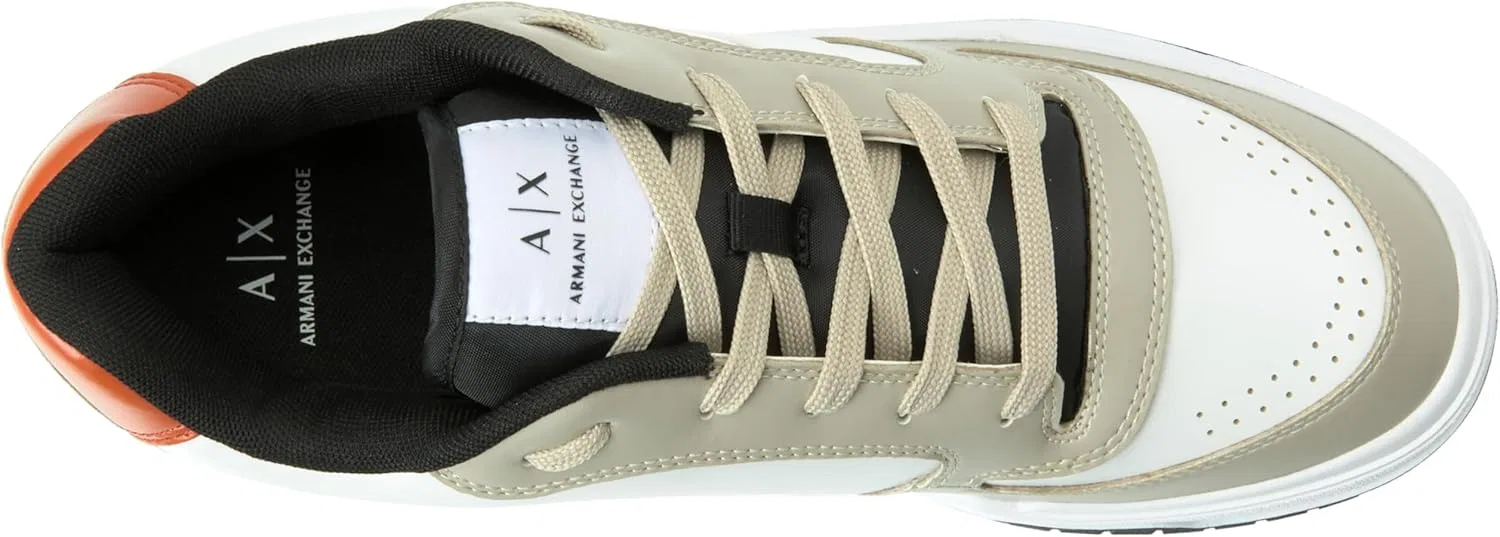 Мужские кроссовки Armani Exchange Duck, Rope Off-White — фото 3