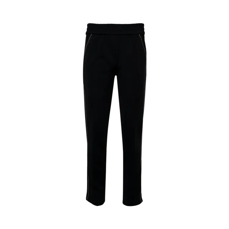 

Спортивные брюки Palm Angels Monogram Stud 'Black/Silver', черный