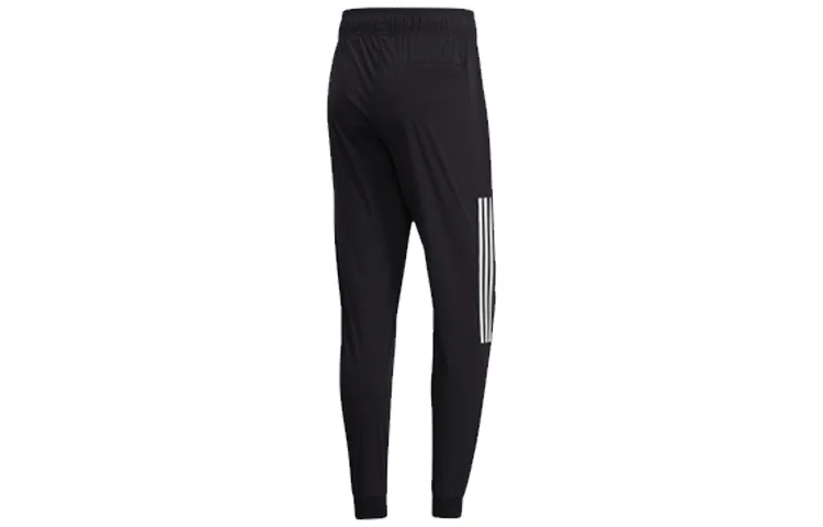 Adidas Neo Вязаные спортивные штаны мужские черные — фото 3
