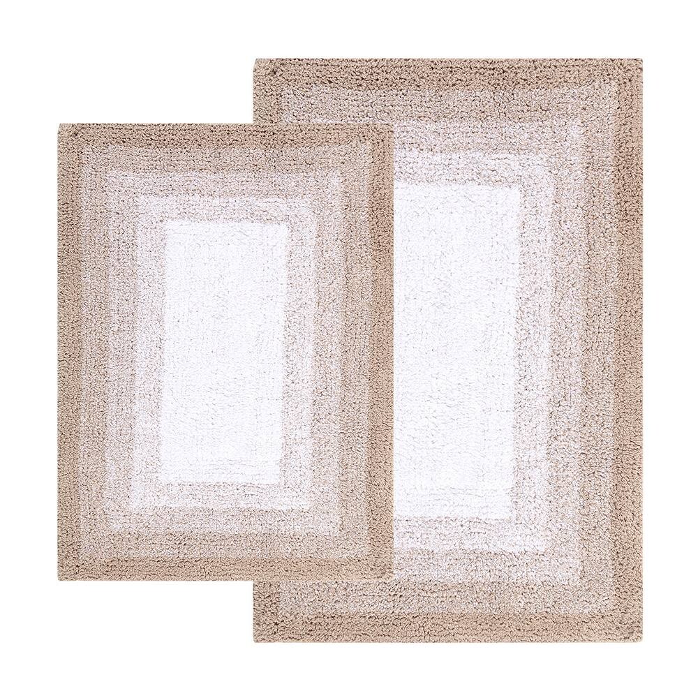 

Набор двусторонних ковриков для ванной Chesapeake Whitney Ombre из 2 предметов, цвет Doeskin Beige
