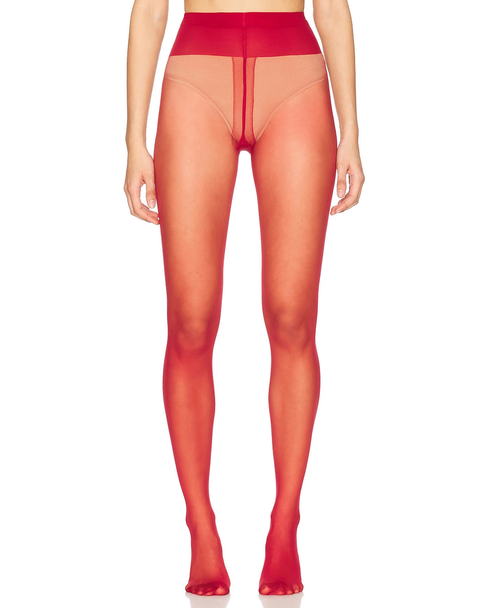 

Индивидуальные колготки с 10 швами сзади Wolford, Soft Cherry