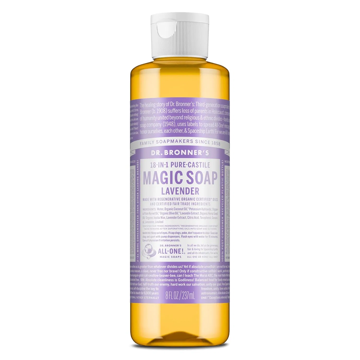 Жидкое мыло Dr. Bronner's Lavender Dr. Bronner'S
