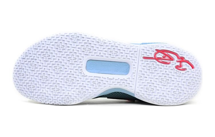 Баскетбольные кроссовки All City 10 V2 для детей GS Low-top, черные/серые Lining — фото 4