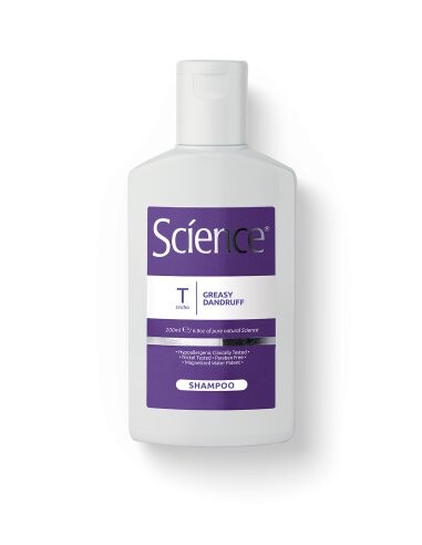 

Шампунь против перхоти, для жирной перхоти, 200 мл Science