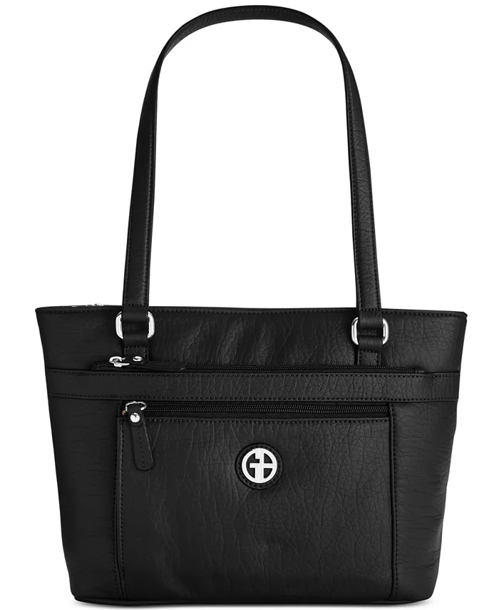 

Сумка Pebble Tote Giani Bernini, черный