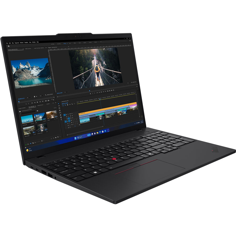 

Ноутбук Lenovo ThinkPad T16 Gen 3 с диагональю 16 дюймов и функцией Multi-Touch (черный)