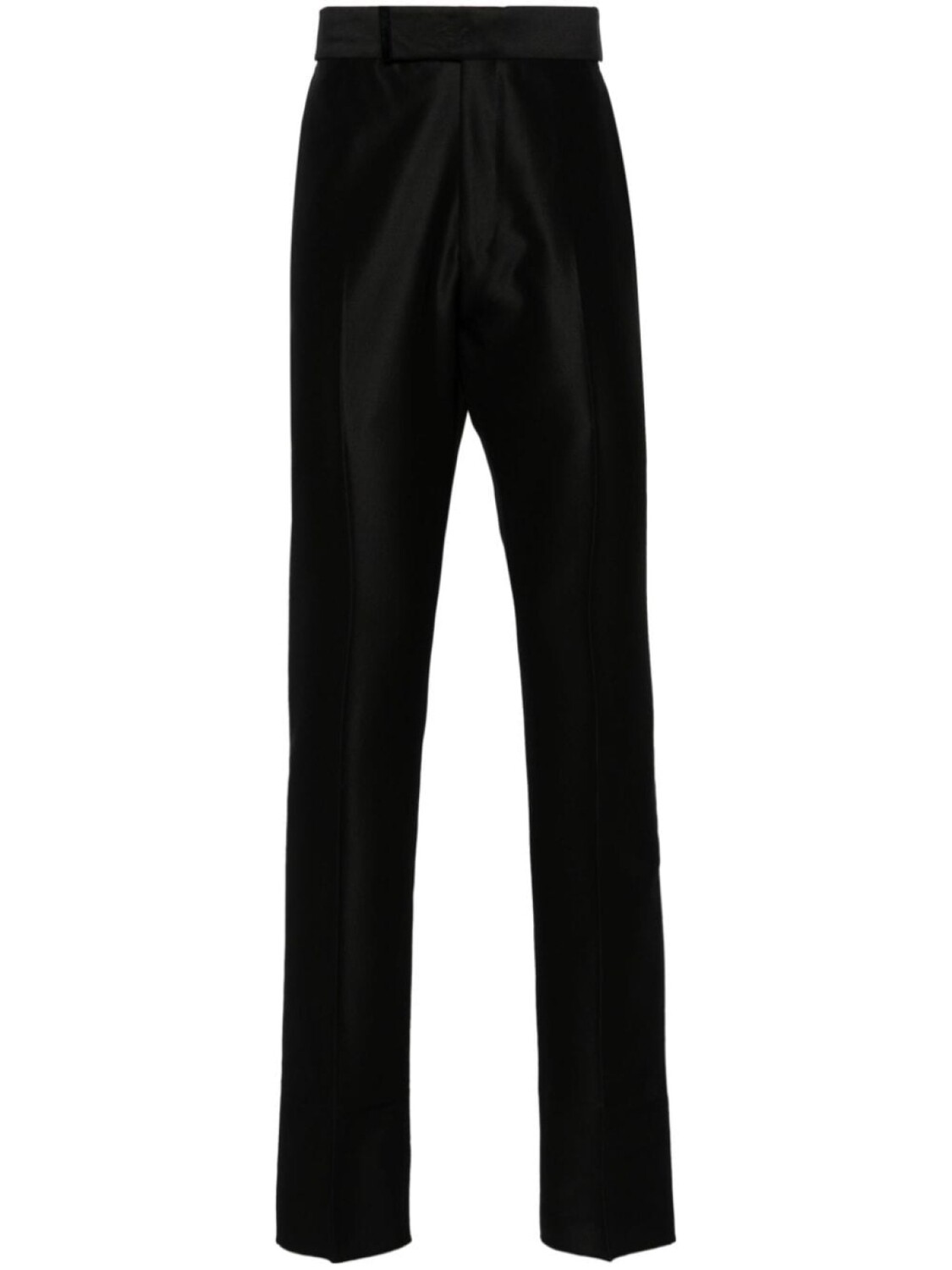 

Зауженные брюки из смесовой шерсти TOM FORD, черный