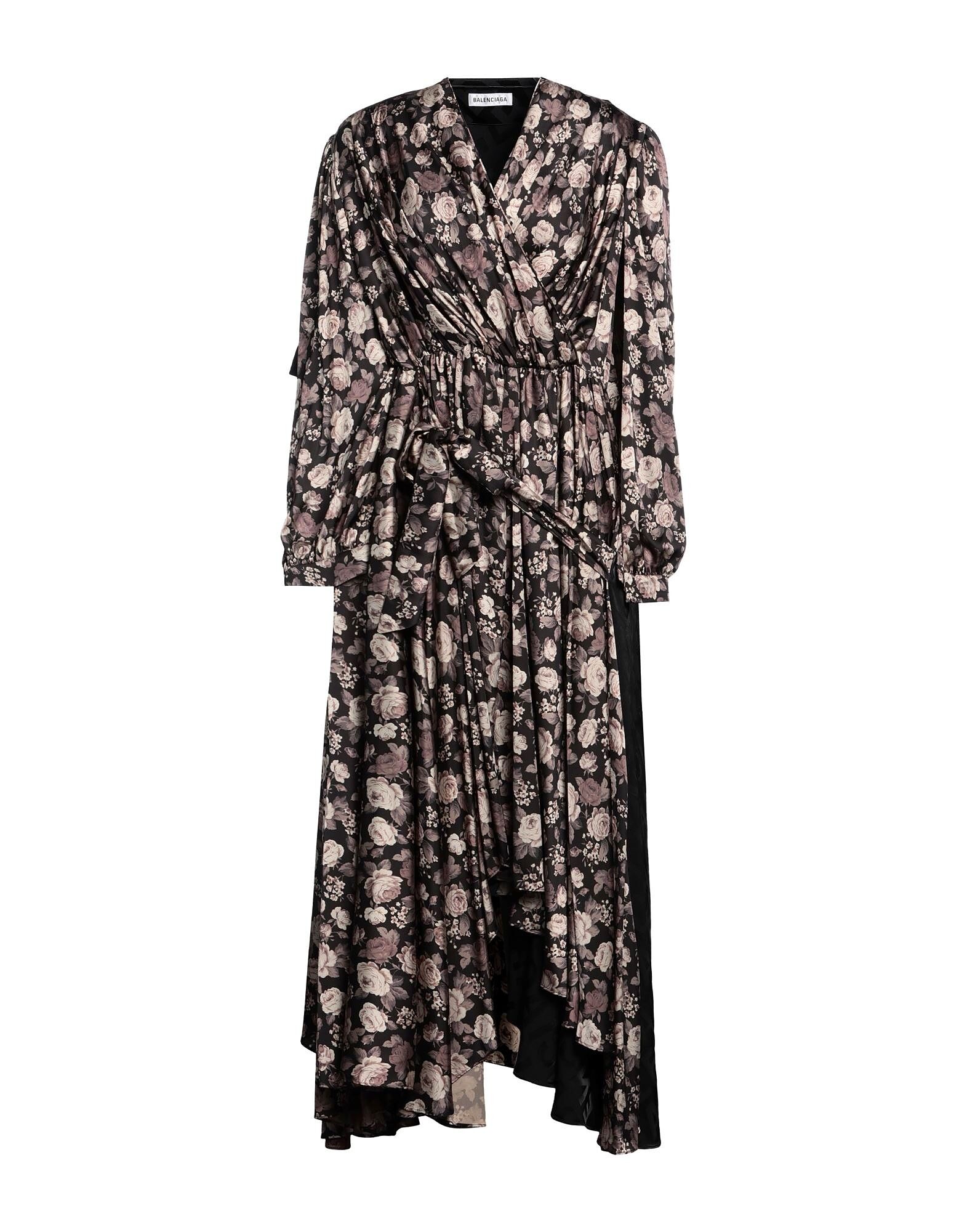 

Платье миди Balenciaga, черный