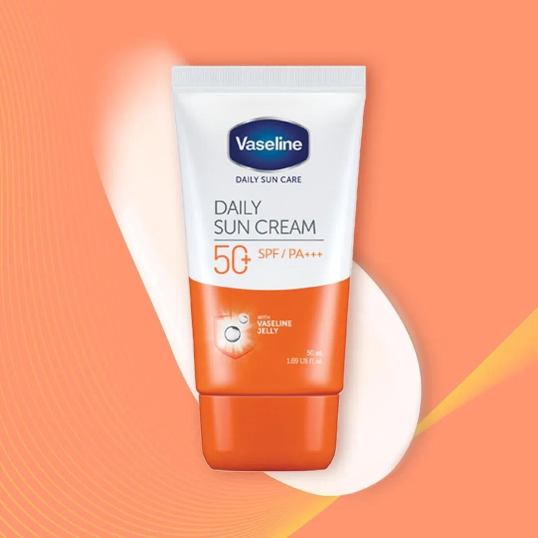 Крем для лица SPF VASELINE Солнцезащитный + PA+++ Daily Sun Cream белый — фото 4
