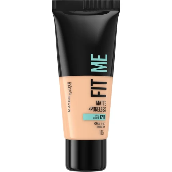 

Подойди мне! матирующая жидкая тональная основа без пор Maybelline, 30 мл., цвет 115 ivory