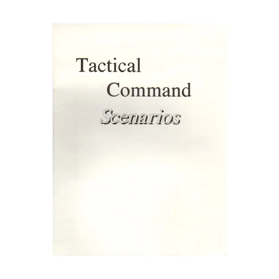 

Тактическое командование, Tacitical Command