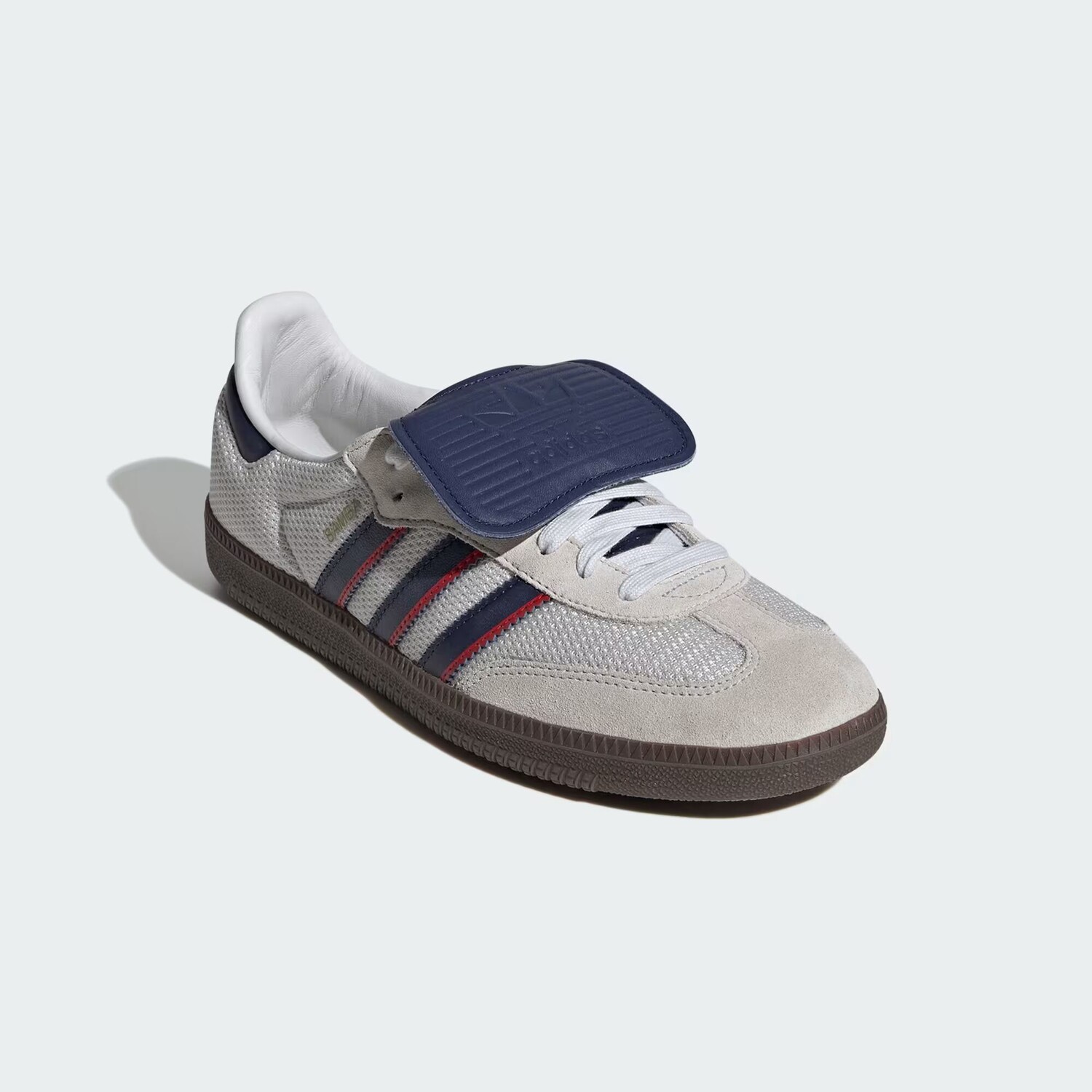 

Кроссовки Samba OG Adidas, цвет Crystal White/Dark Blue/Gum