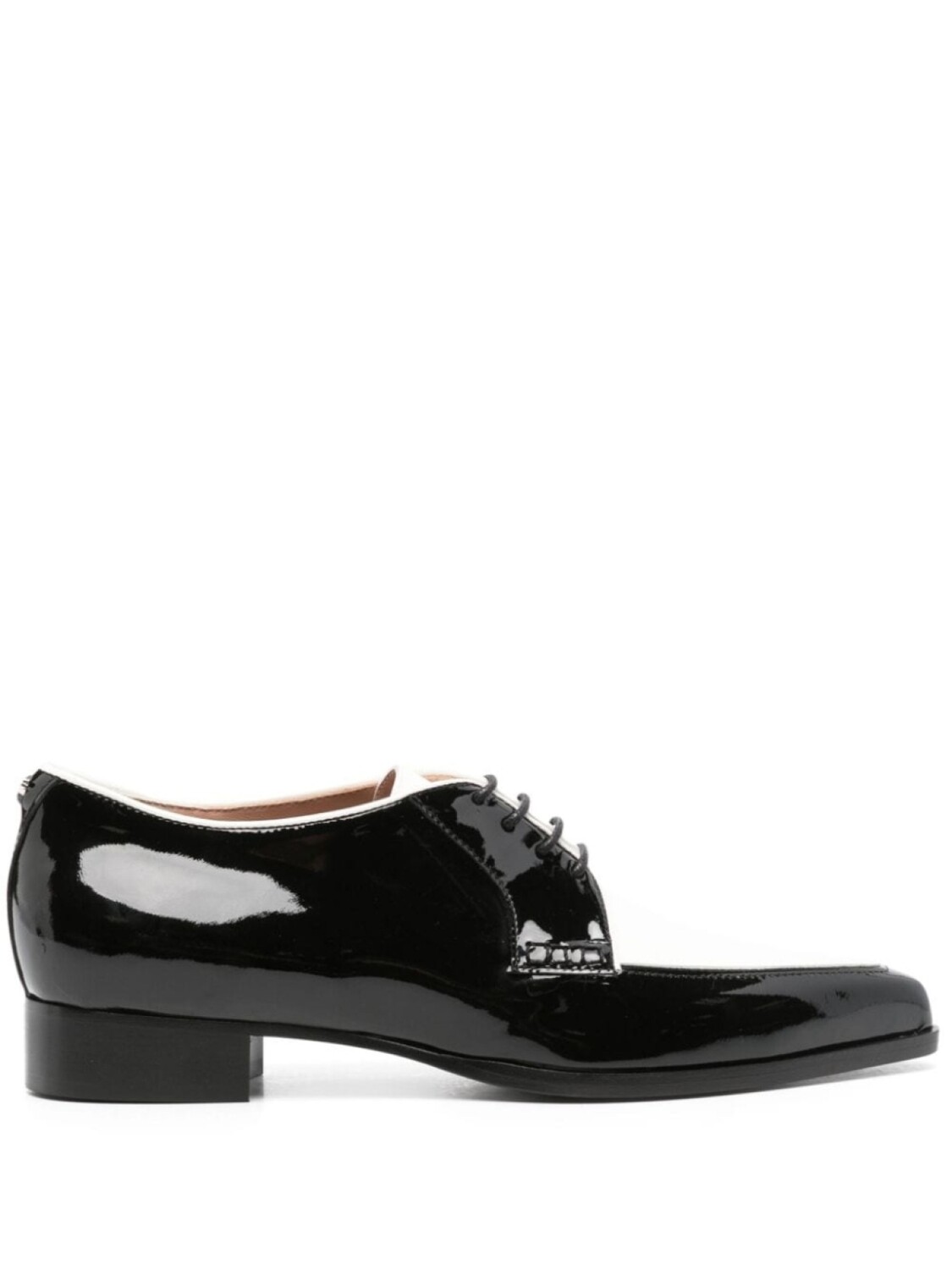 

Alberta Ferretti лакированные броги, черный