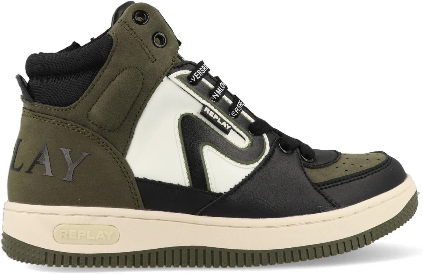 Кроссовки Replay Epic JR Mid Boy 4 JZ430019S-3269 Black/Green-32