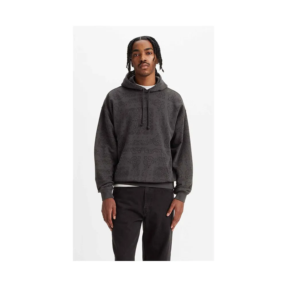 

Худи Levi's Relaxed Overdye, серый