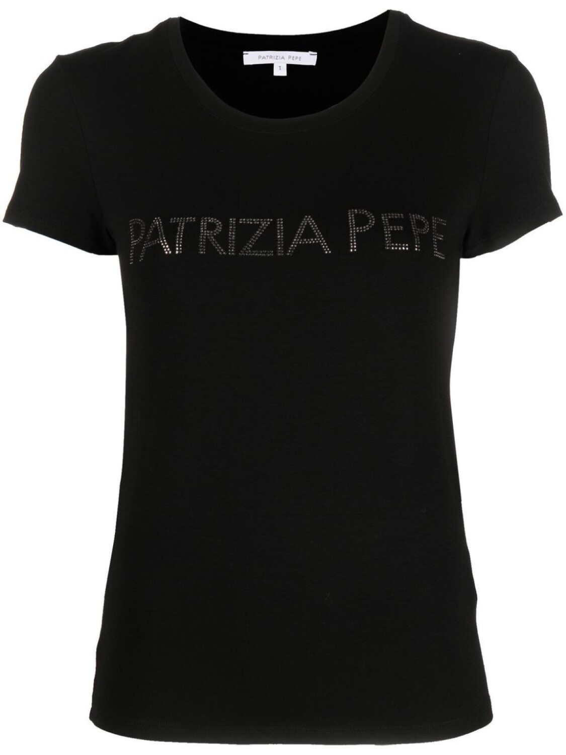 

Patrizia Pepe футболка с логотипом, черный